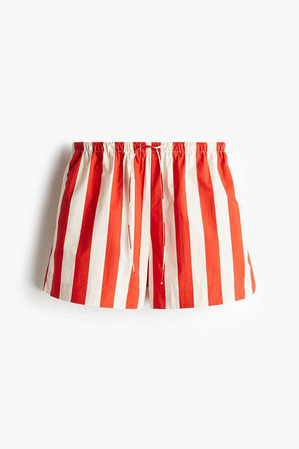 Pantal?n corto de algod?n con cord?n de ajuste - H&m фото 3