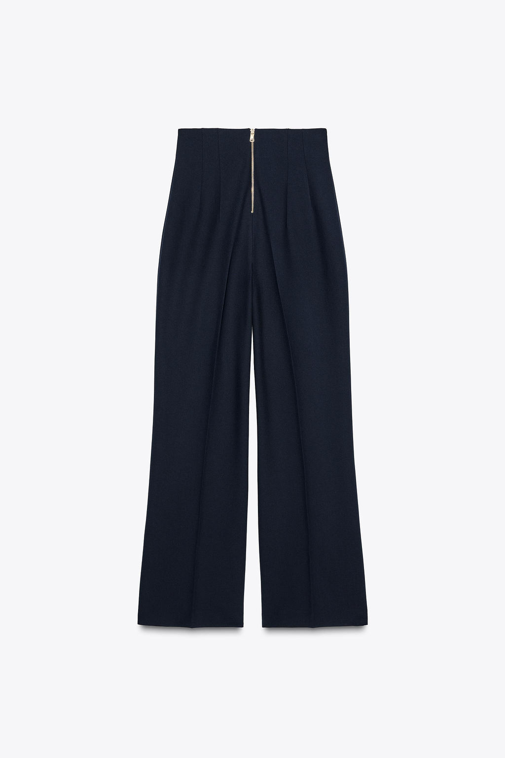 ZW COLLECTION HIGH-WAIST ZIP TROUSERS - Zara фото 4