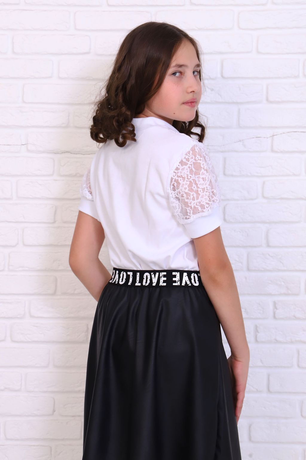 Джемпер Жанна белый, ДЖ-35-1 - От егорки до егора фото 9