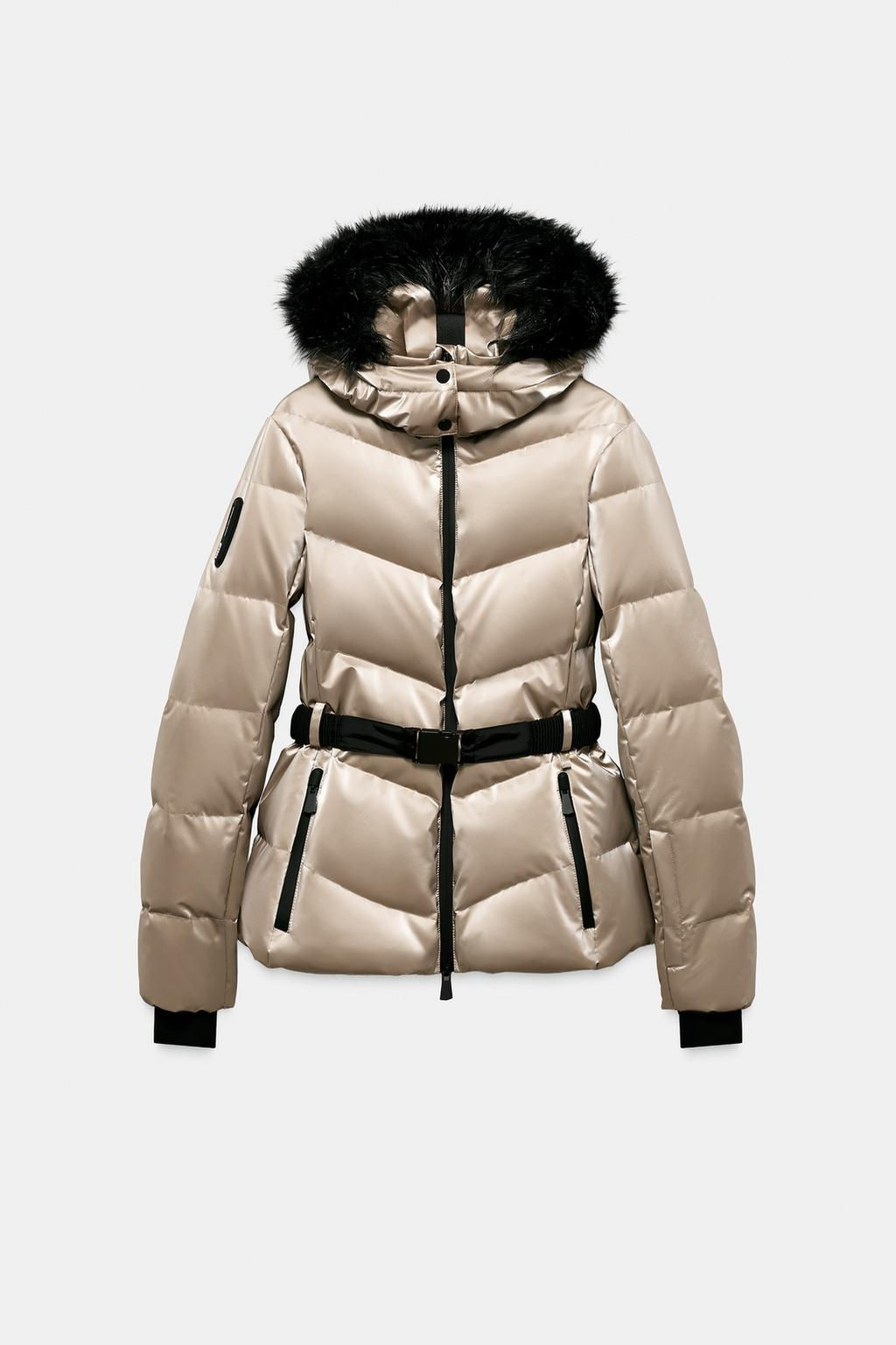 WATER-RESISTANT WINDPROOF DOWN PUFFER JACKET RECCO® TECHNOLOGY SKI COLLECTION, CHARACTERISTICS - Zara фото 24