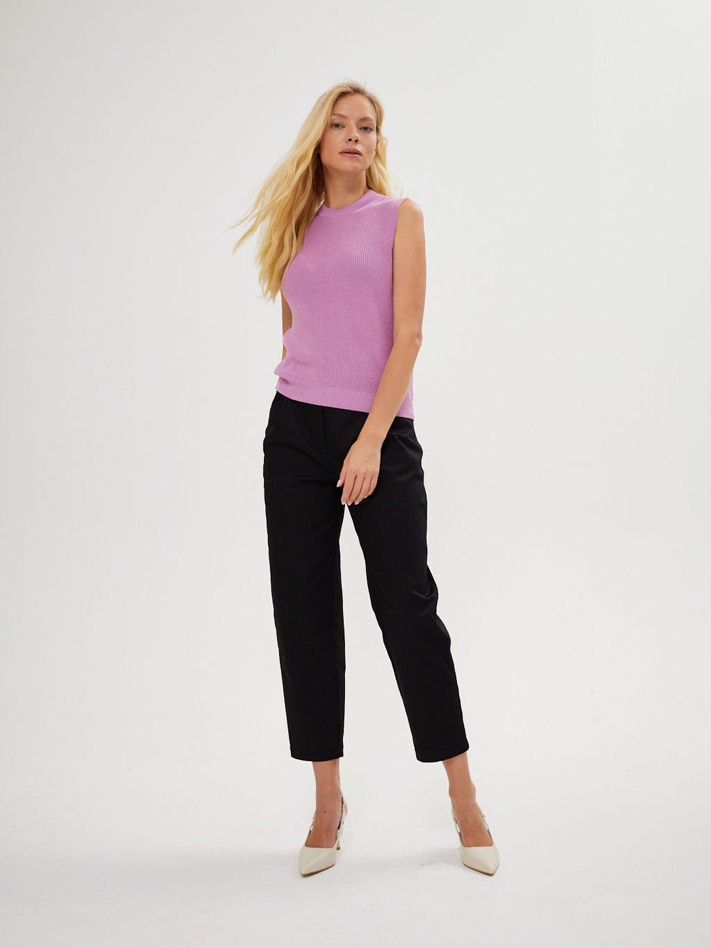 Брюки 312.110195/черный - Seven senses фото 2