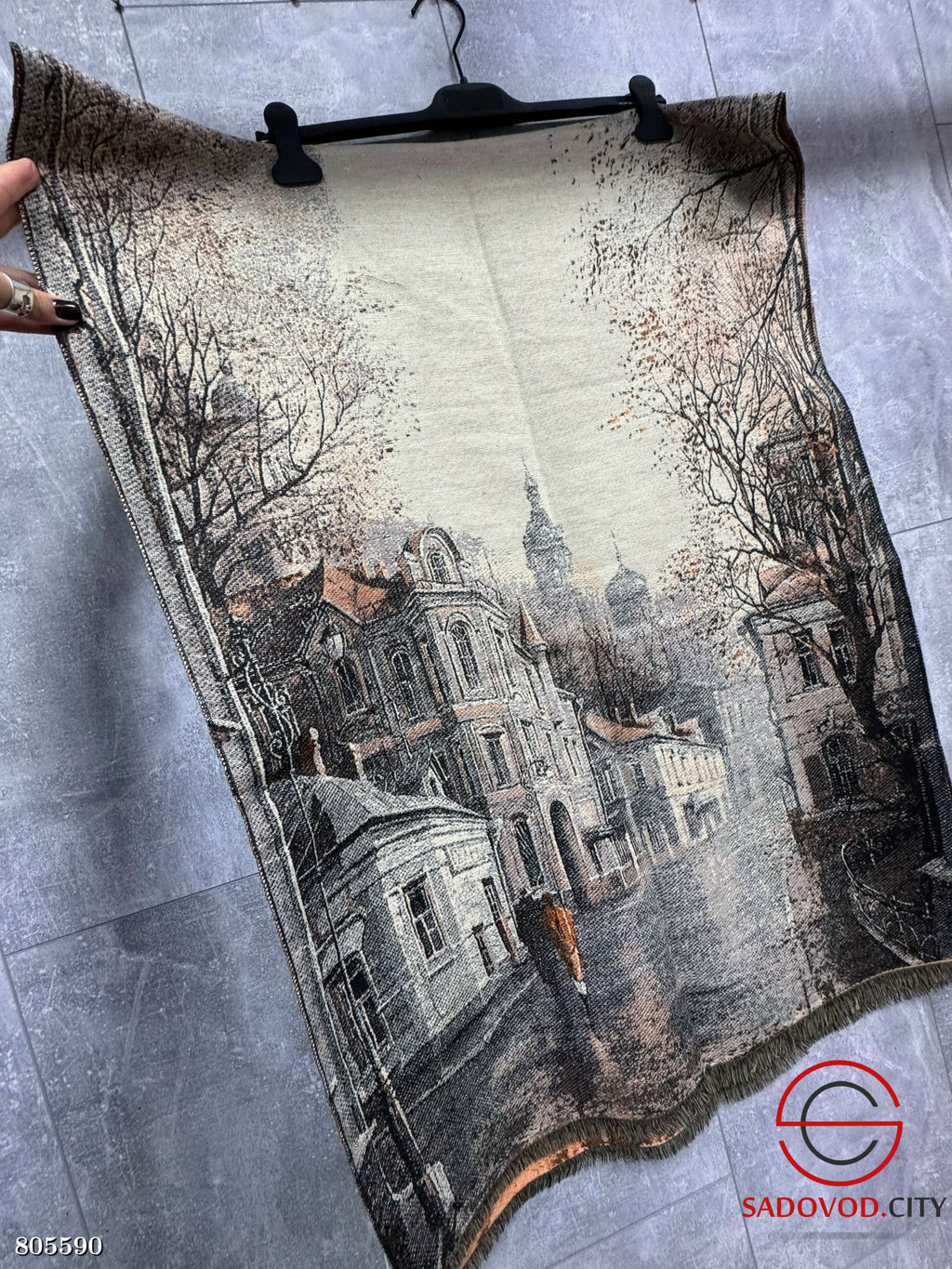 Теплые, мягкие шарфы 195*70 см. - Bruno фото 12