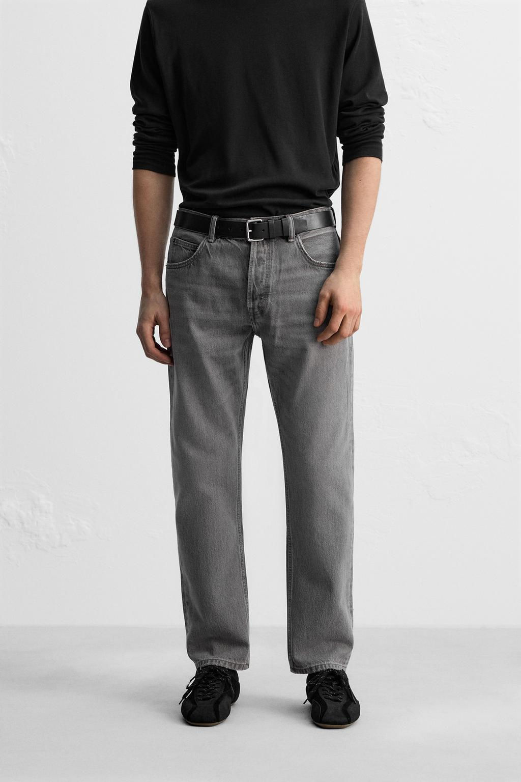 STRAIGHT-FIT REGULAR JEANS - Zara фото 4