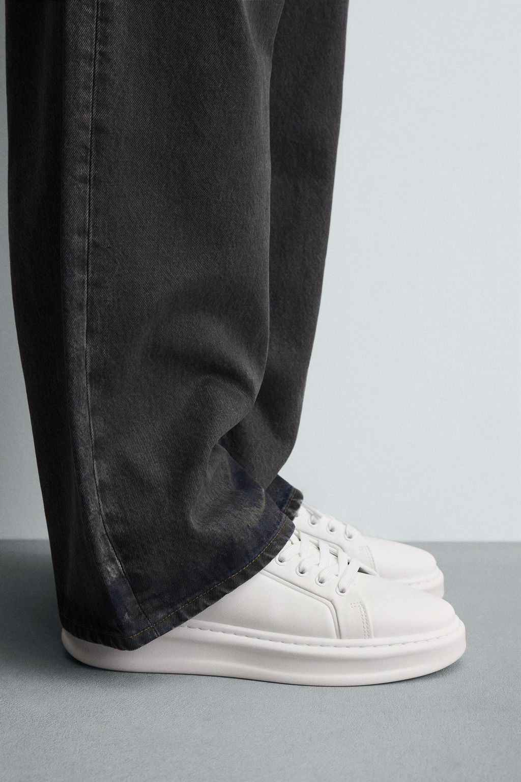 TRAINERS WITH HEEL DETAIL - Zara фото 8
