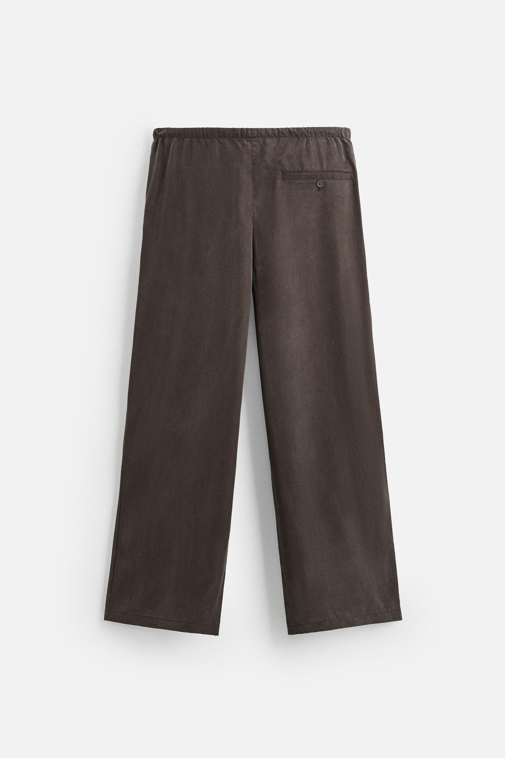 RELAXED FIT FLOWING TROUSERS - Zara фото 7