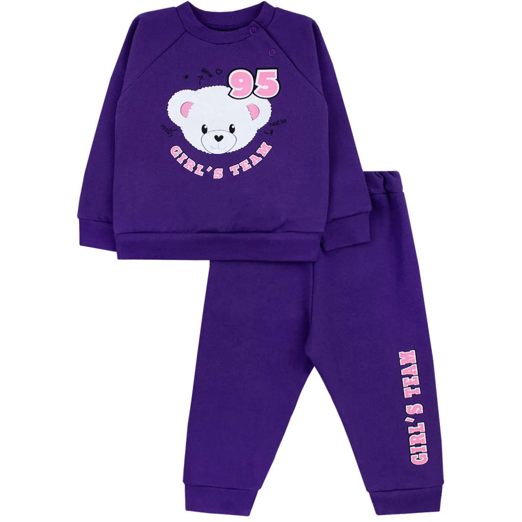 Костюм футер 2х нитка начёс 8027310802 8027310802 купить оптом по цене 666 ?| Фабрика детской одежды Юлла - Youlala фото 16