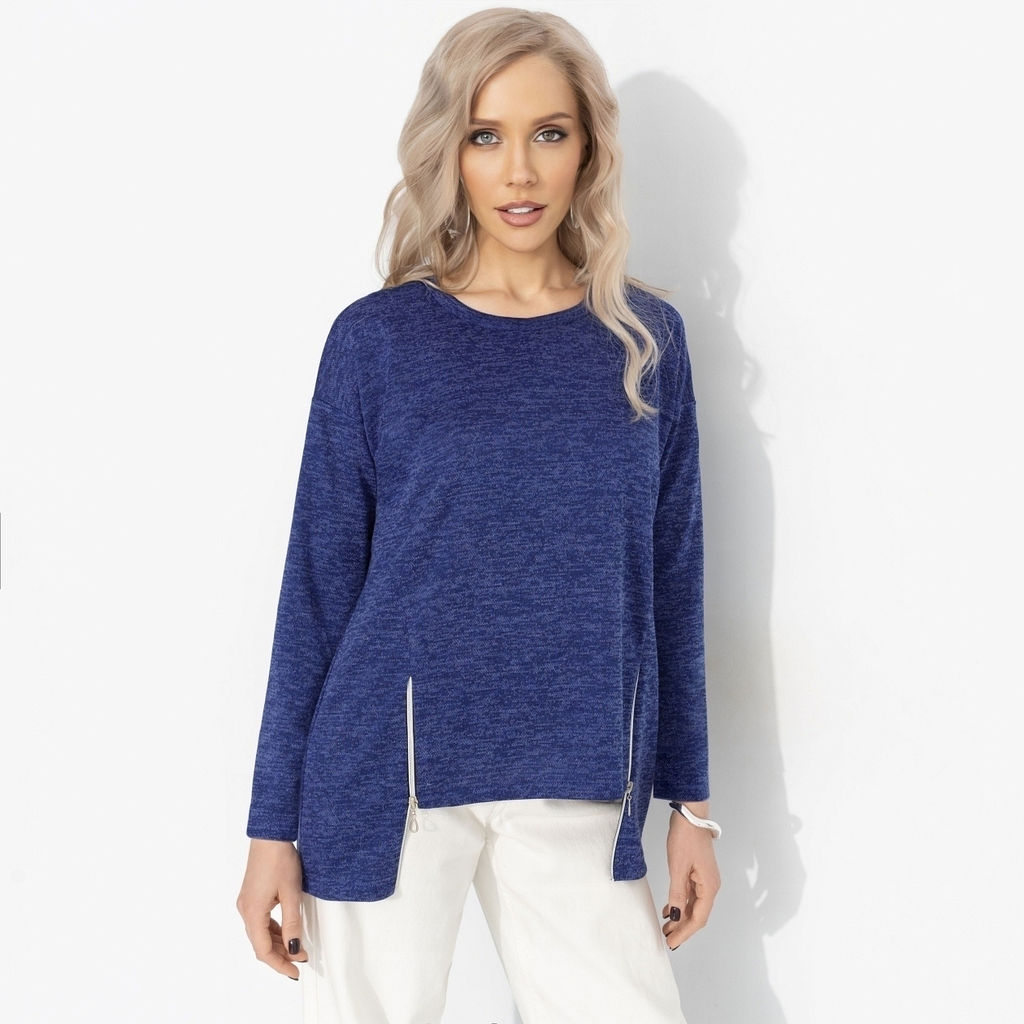 Свитшот с молниями, Городской драйв (синий) - Charutti фото 2