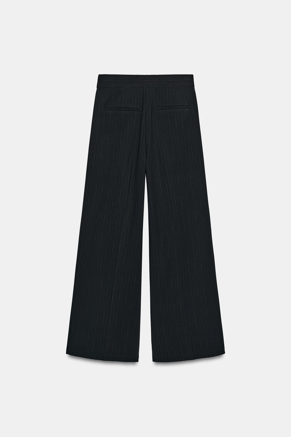 PANTAL?N PLIEGUES RAYA DIPLOM?TICA / Marino / Blanco - Zara фото 7