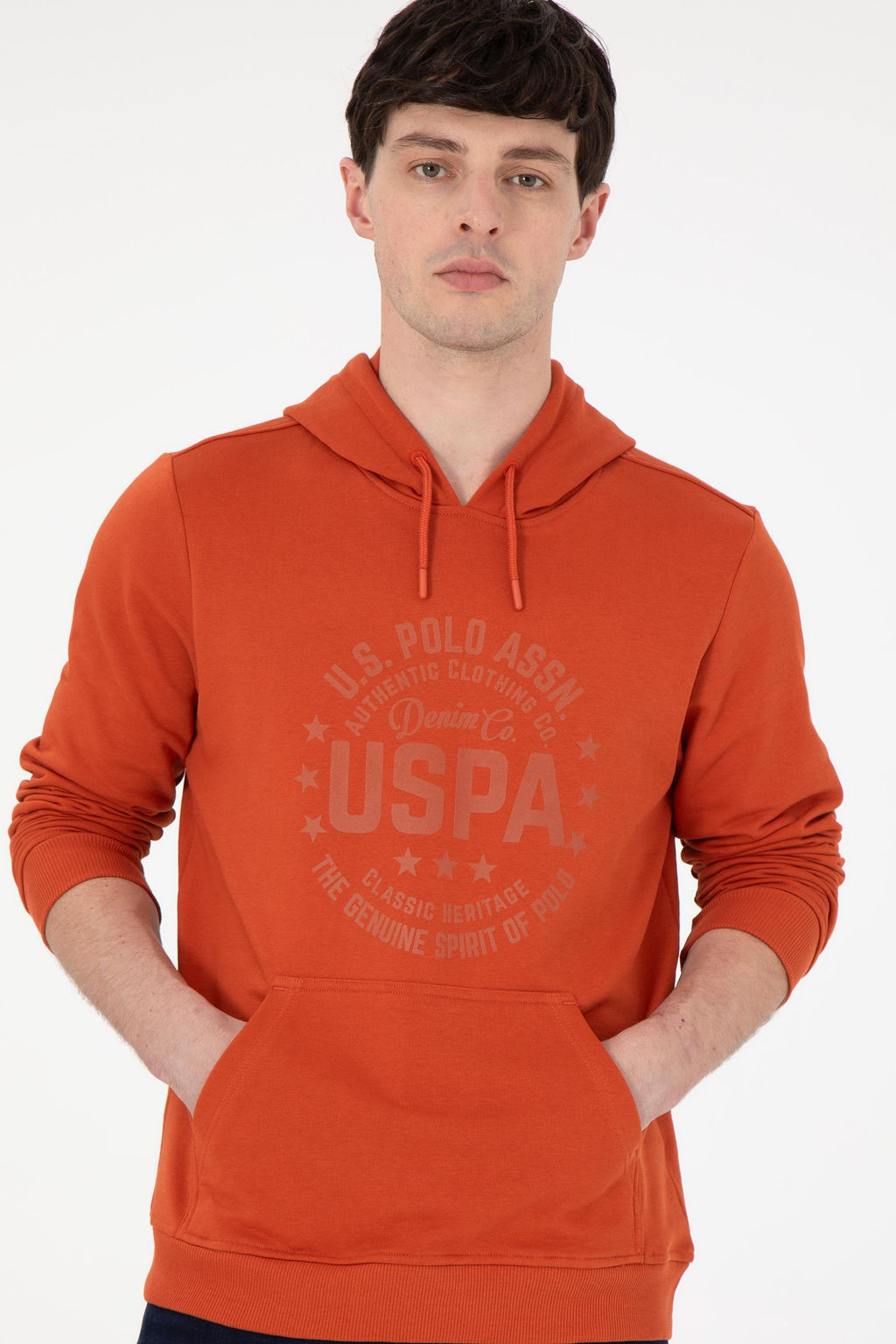 Мужской свитшот с плиткой Неожиданная скидка в корзине - U.s. polo assn фото 3
