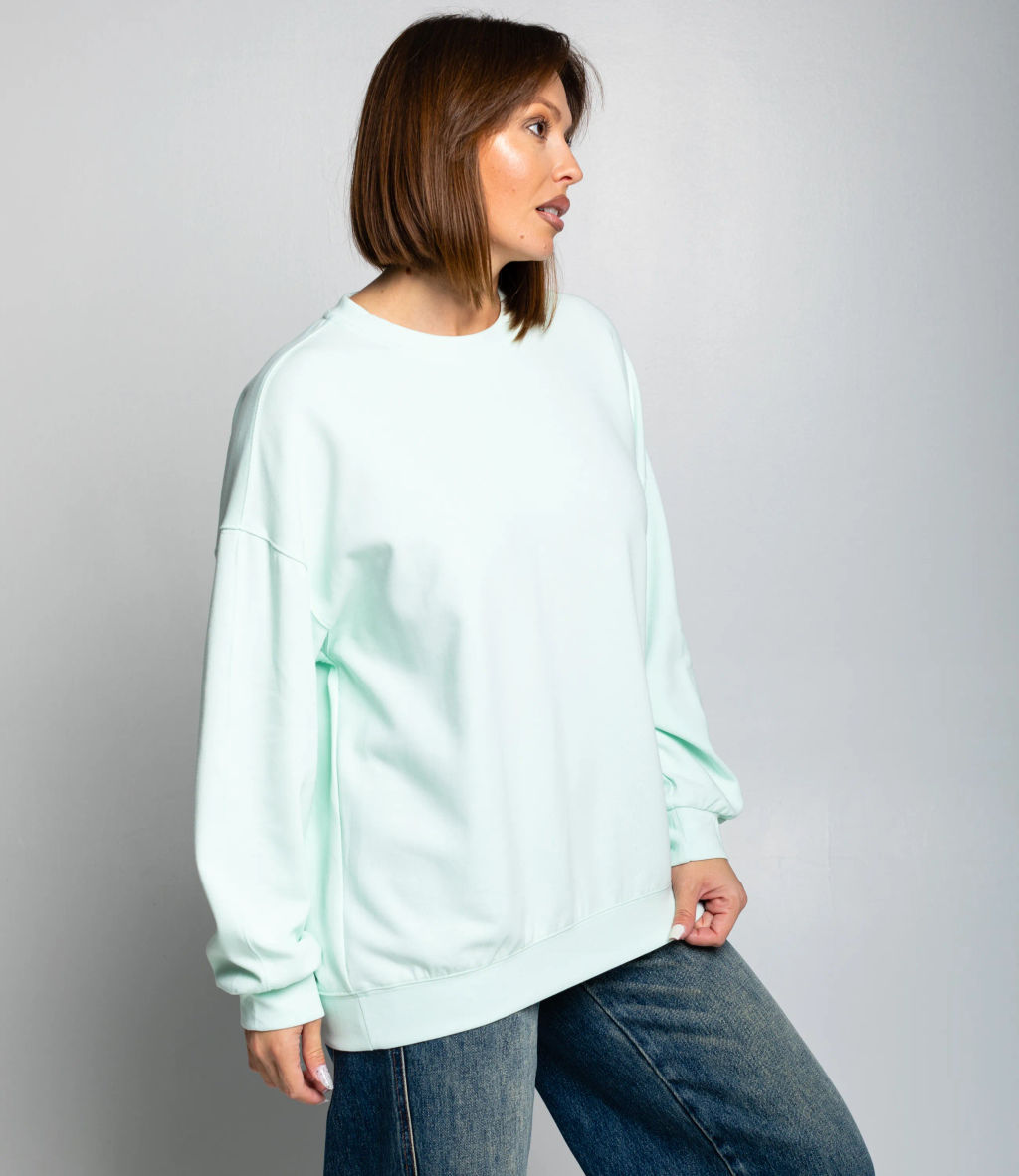Свитшот #КТ329 (3), мята - Dommod фото 2