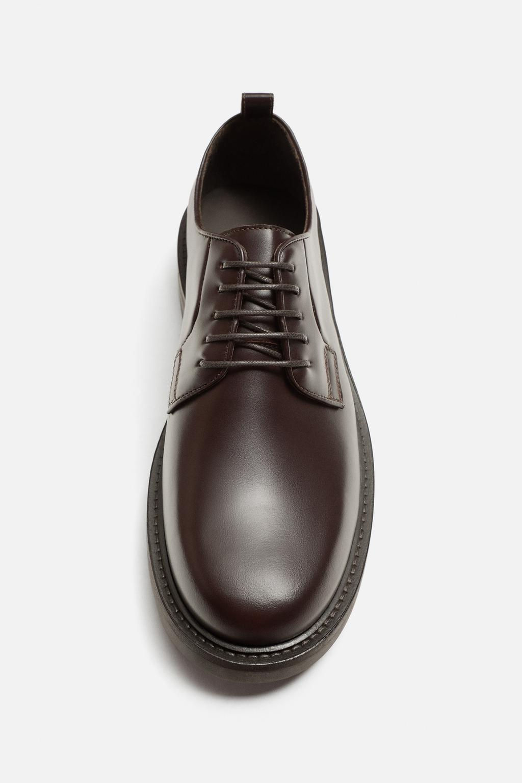 FORMAL LEATHER SHOES - Zara фото 3