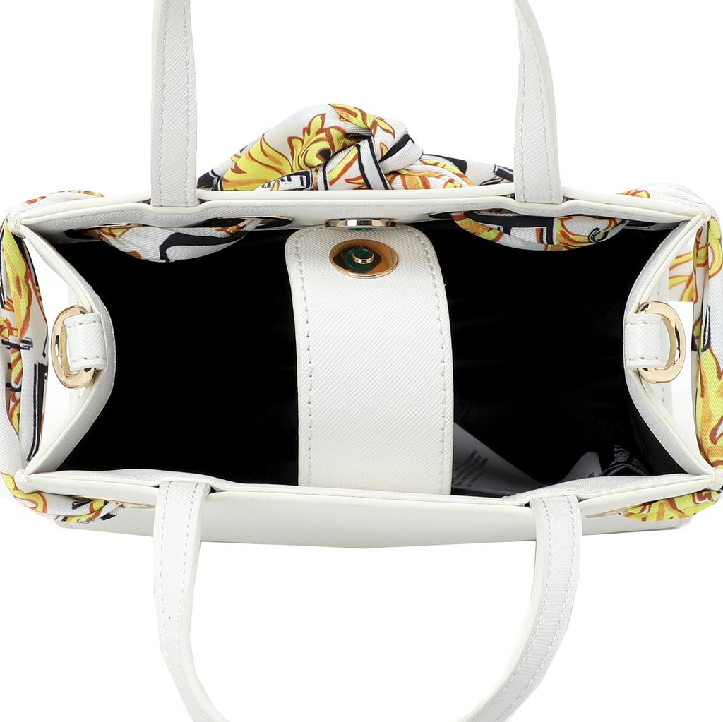 Женская сумка с ручками VERSACE JEANS COUTURE THELMA CLASSIC Артикул 3259706, белый