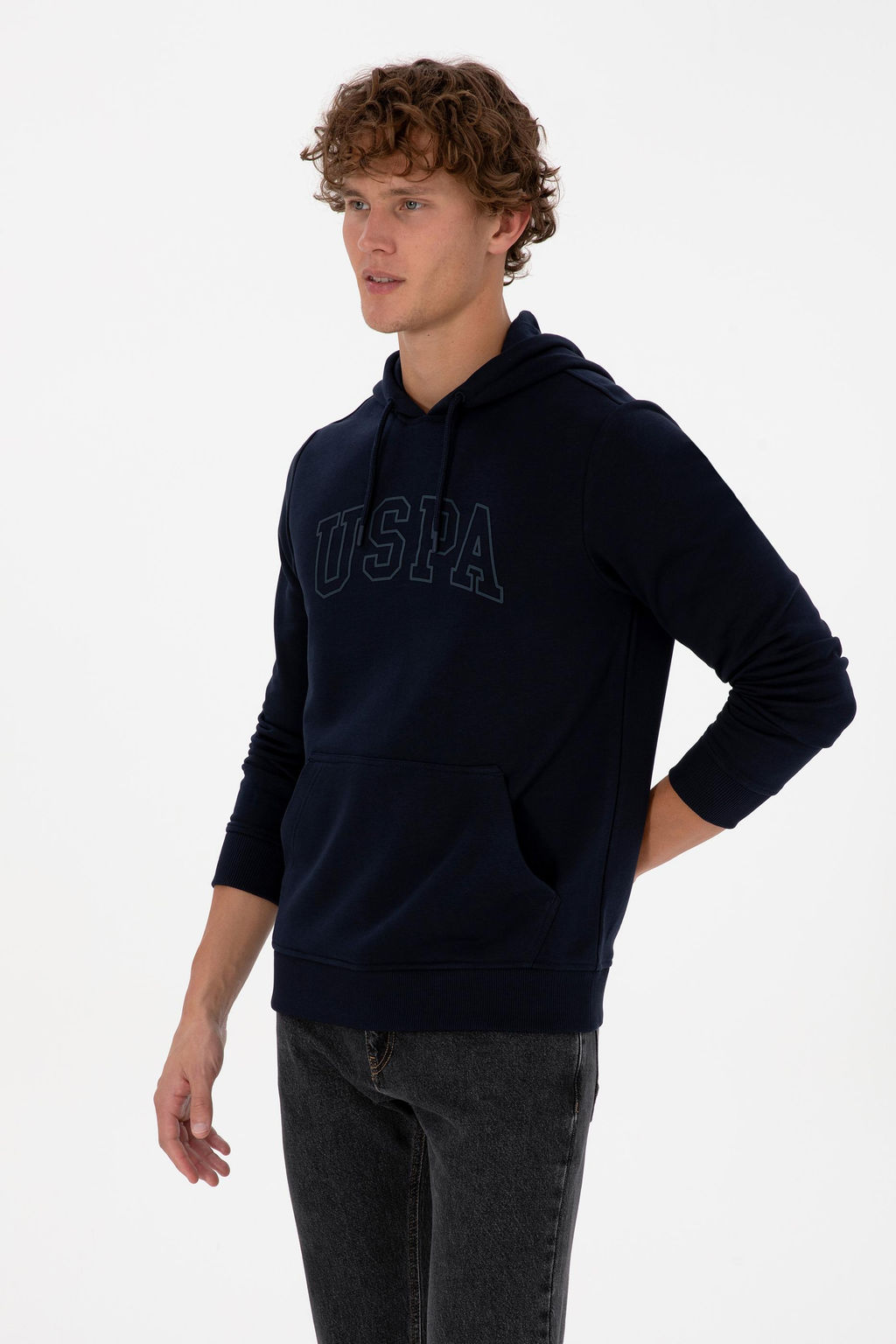 Erkek Lacivert Basic Sweatshirt Sepette S_rpriz _ndirim - U.s. polo assn фото 3