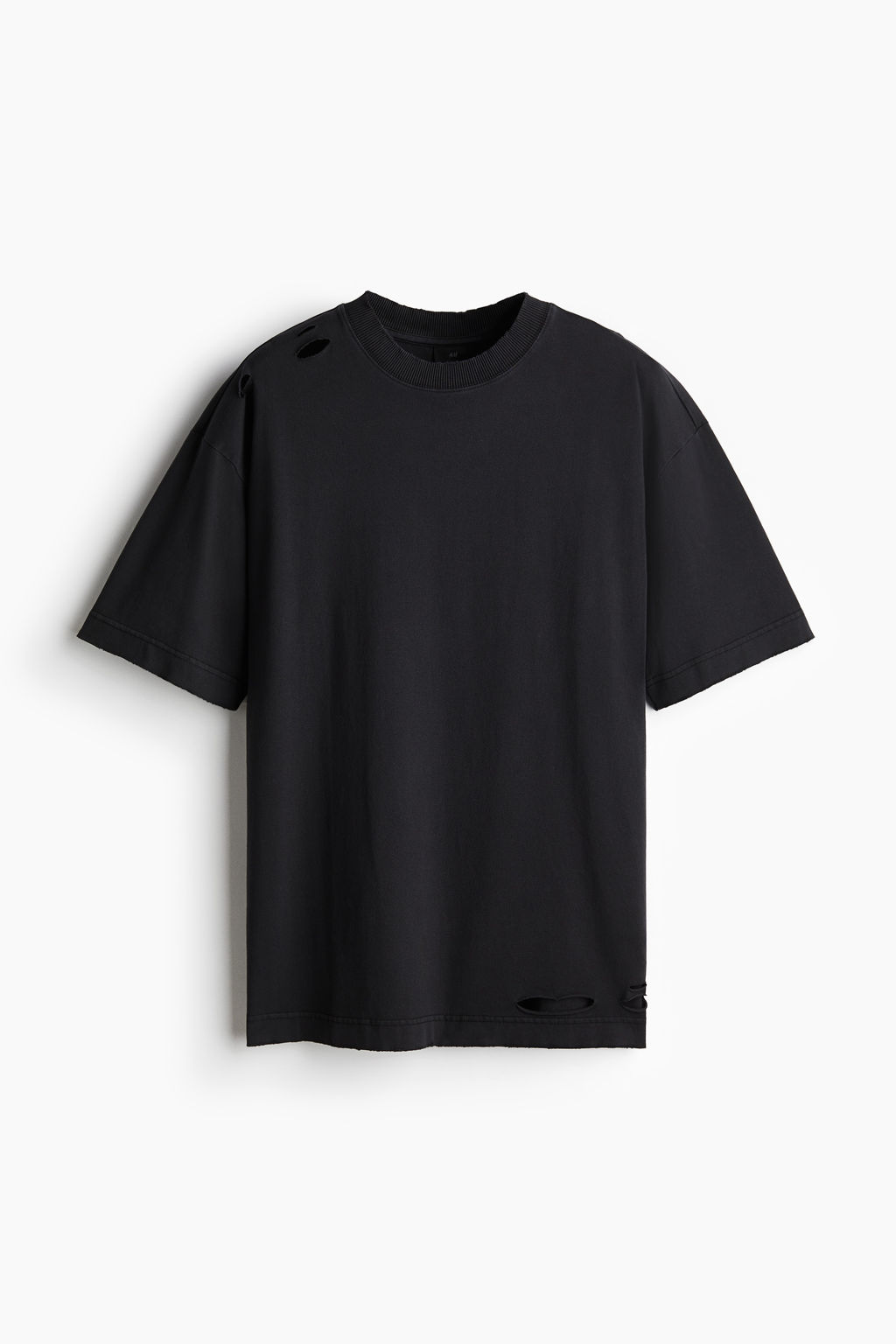Camiseta con efecto desgastado Oversized Fit - H&m фото 3