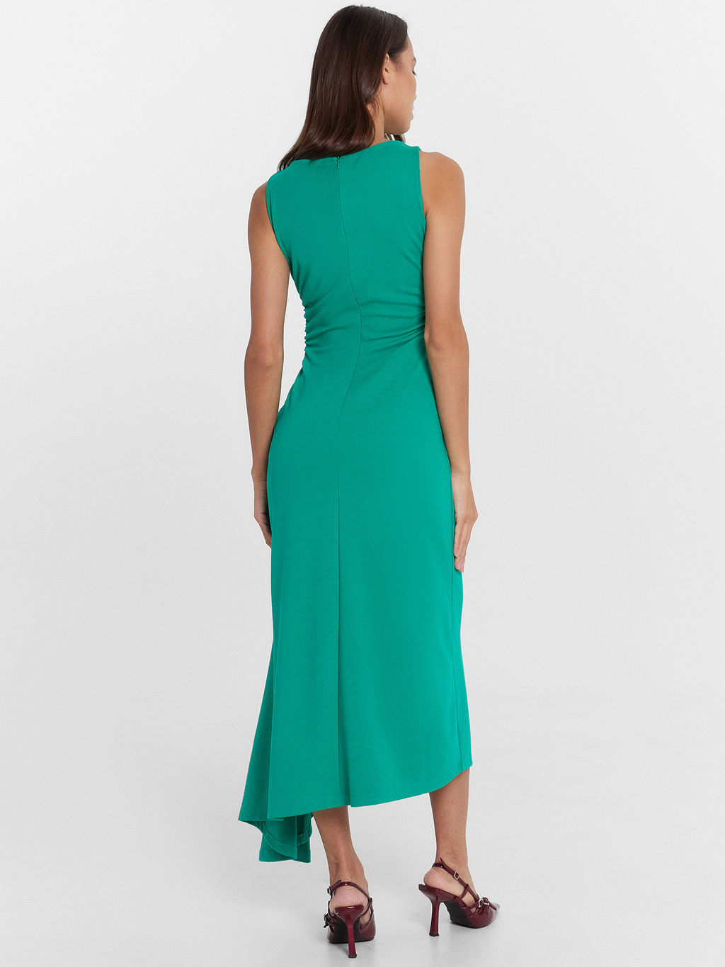 Платье женское зеленое изумрудный 152646 - Mark formelle фото 5