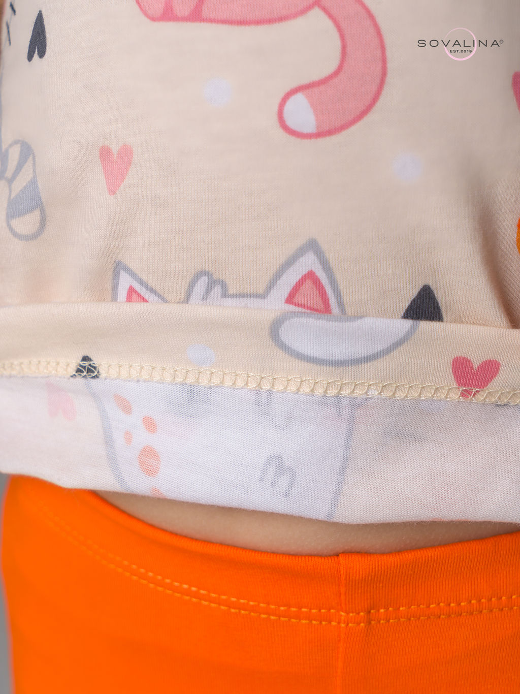 Костюм Актив солнечные котики-оранжевый - Sovalina фото 5