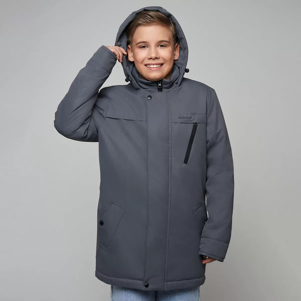 RODOS Куртка для мальчика осень/весна М-305 Чёрный  фото 47