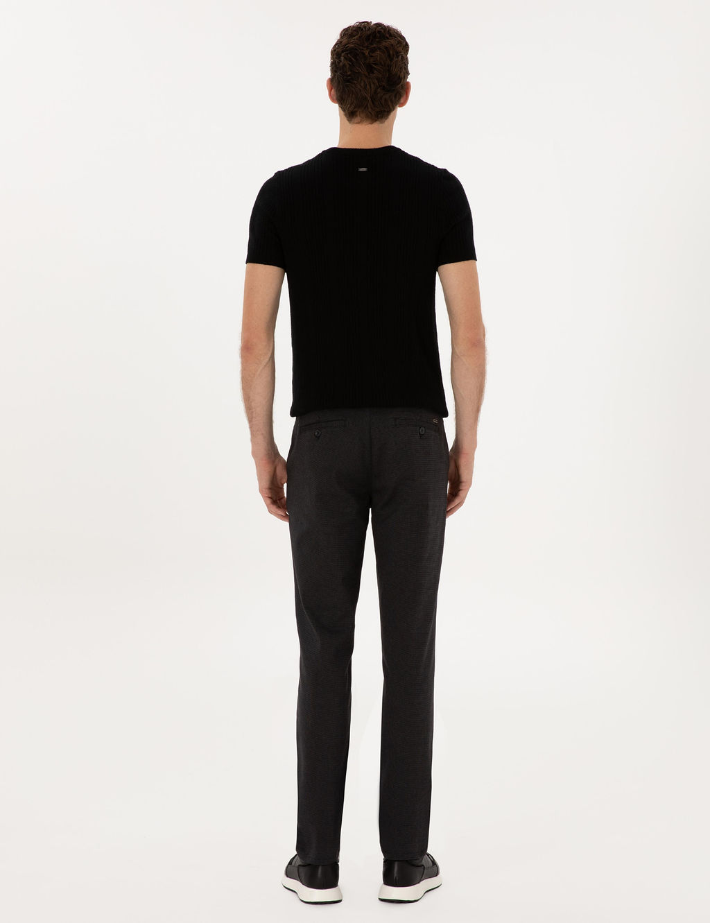 Antrasit Regular Fit Kanvas Pantolon - Pierre cardin фото 4