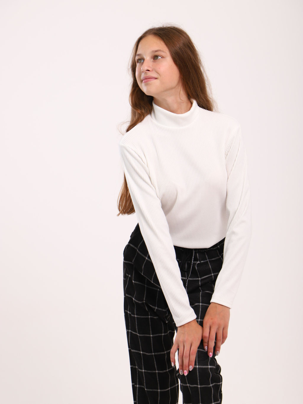 Водолазка "Ронни" молоко