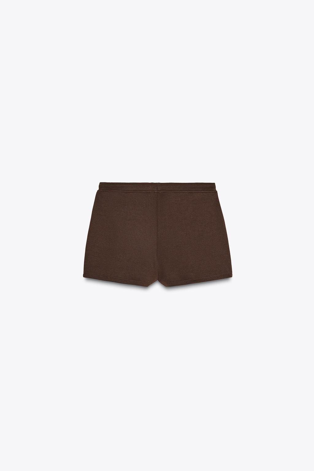 INTERLOCK SHORTS - Zara фото 21