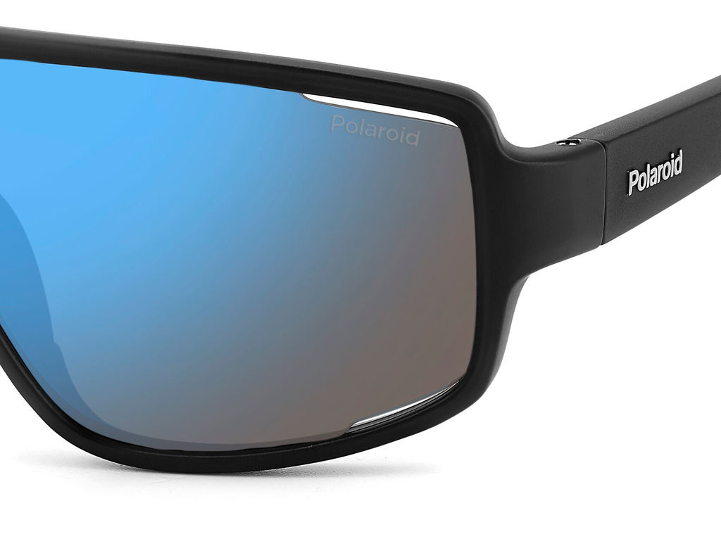 Солнцезащитные очки POLAROID PLD 7054/S Чёрный, мужские  фото 4