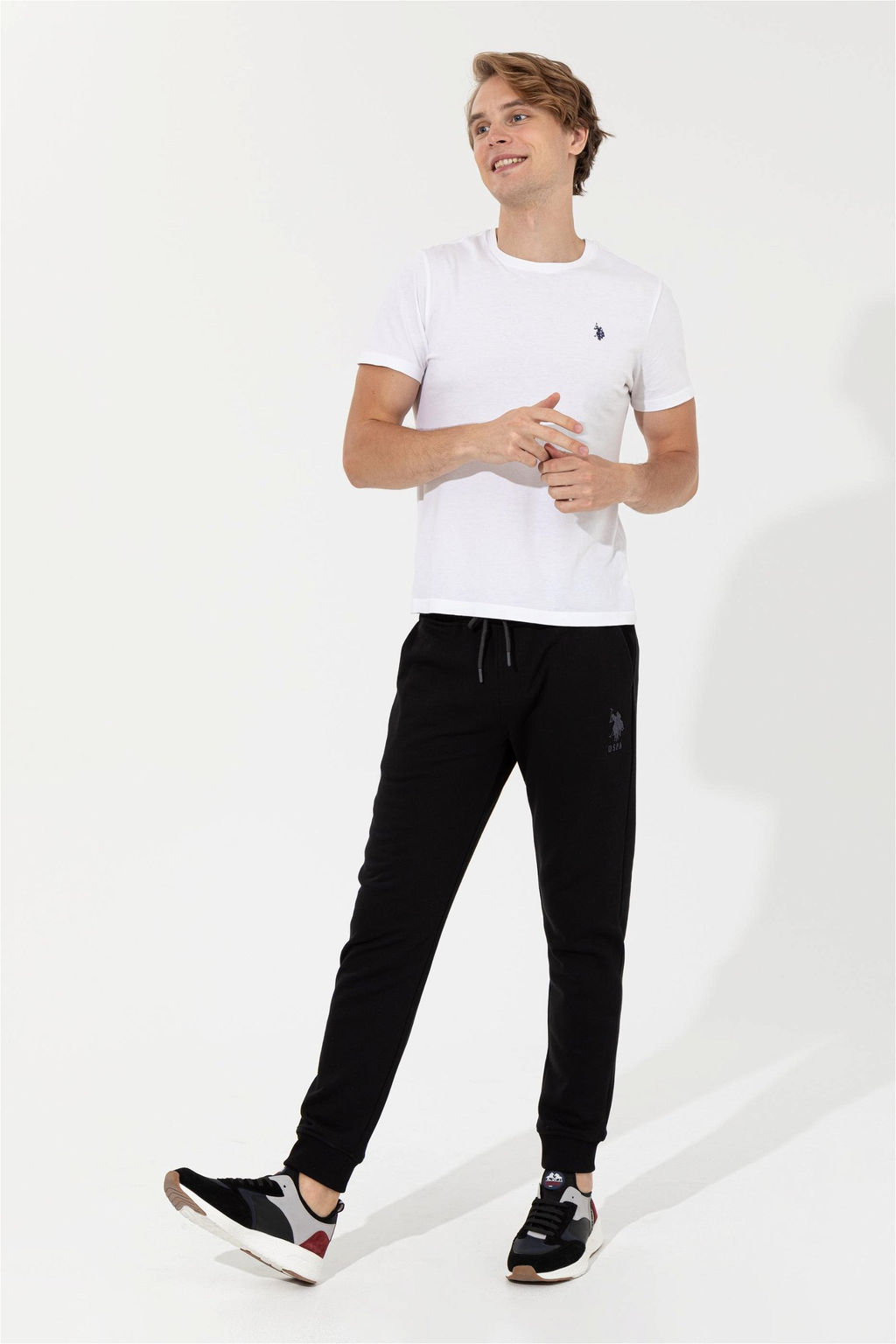 Мужские черные спортивные штаны - U.s. polo assn фото 2