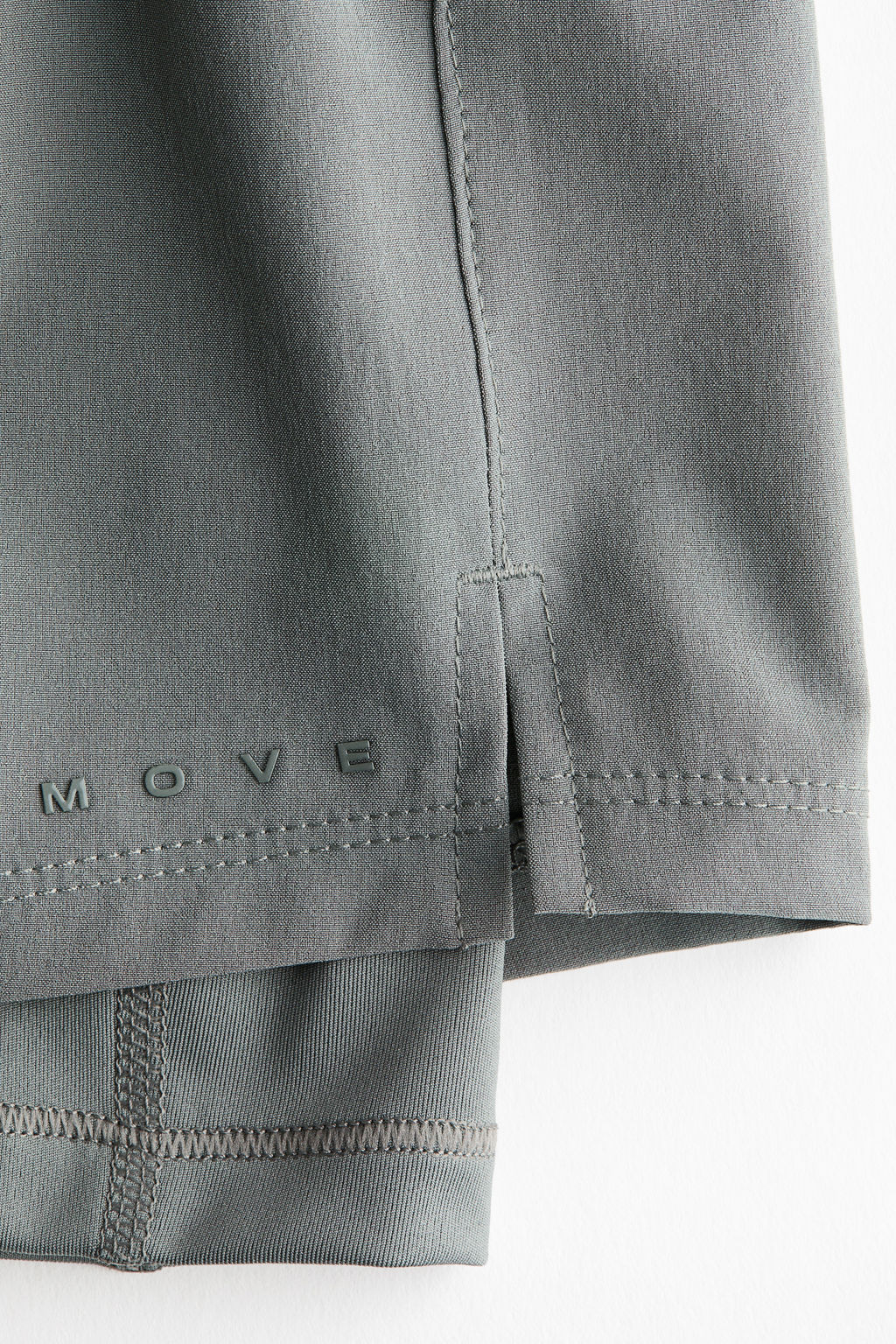 Pantal?n corto de running DryMove de doble capa - H&m фото 7