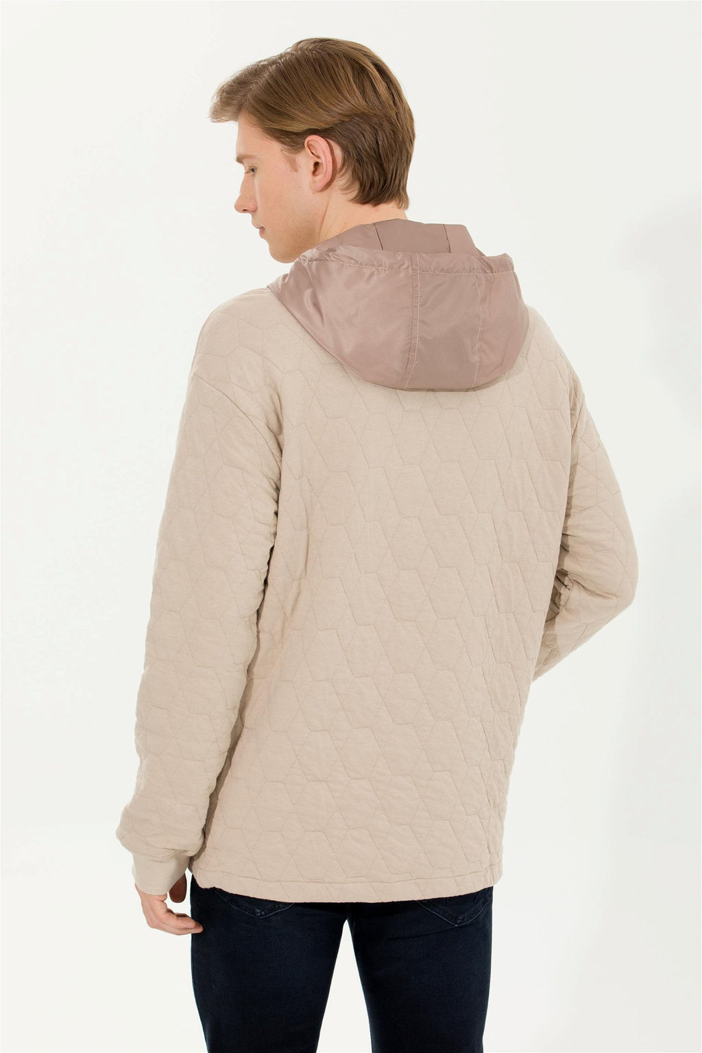 U. S. Polo Assn Мужская комфортная толстовка с капюшоном и камнем - U.s. polo assn фото 11