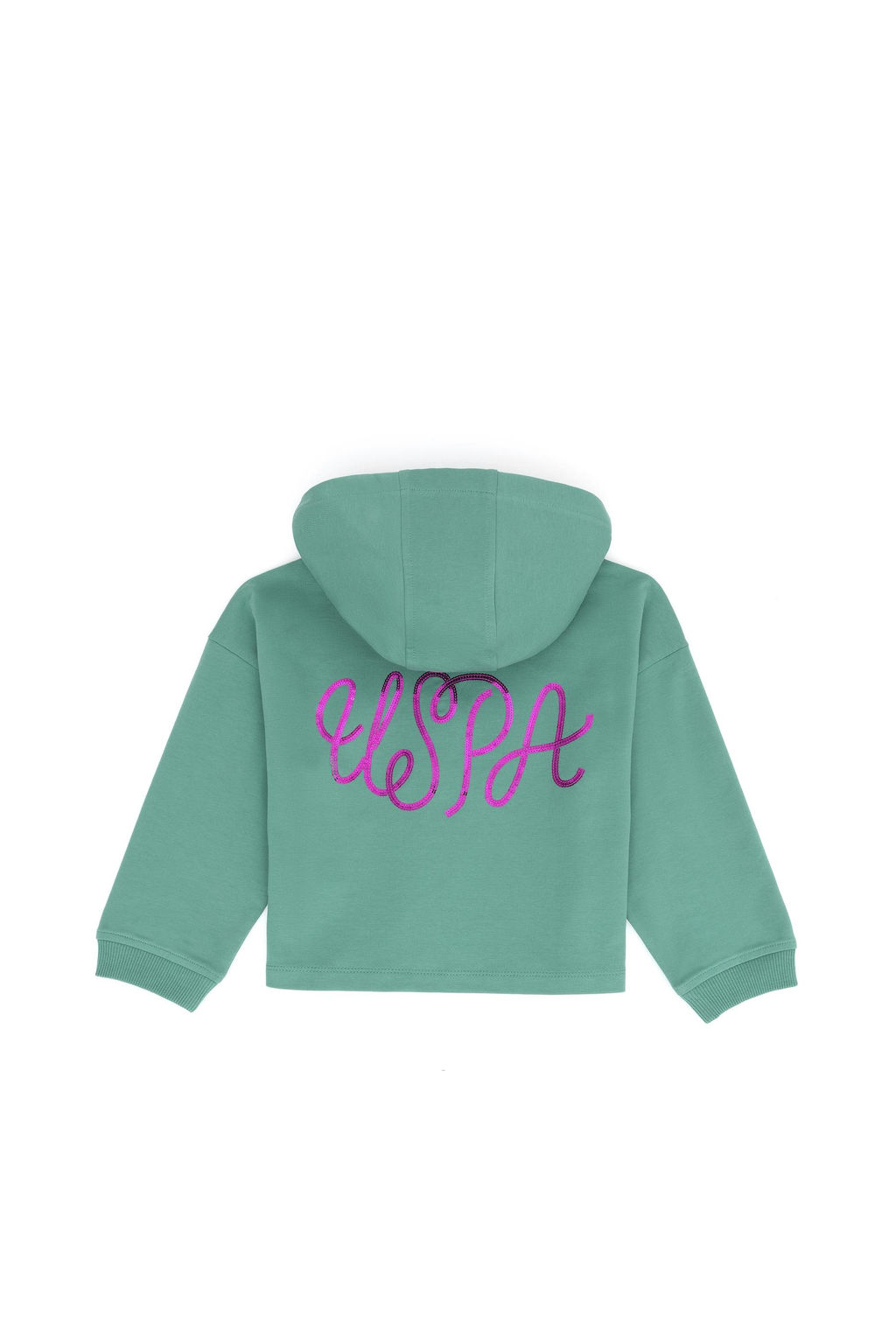 U. S. Polo Assn Мятная толстовка с капюшоном для девочек - U.s. polo assn фото 13