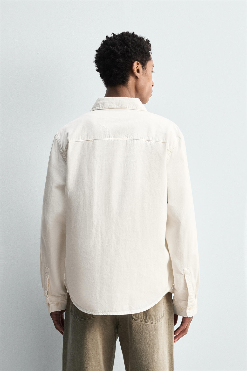 DENIM OVERSHIRT - Zara фото 3