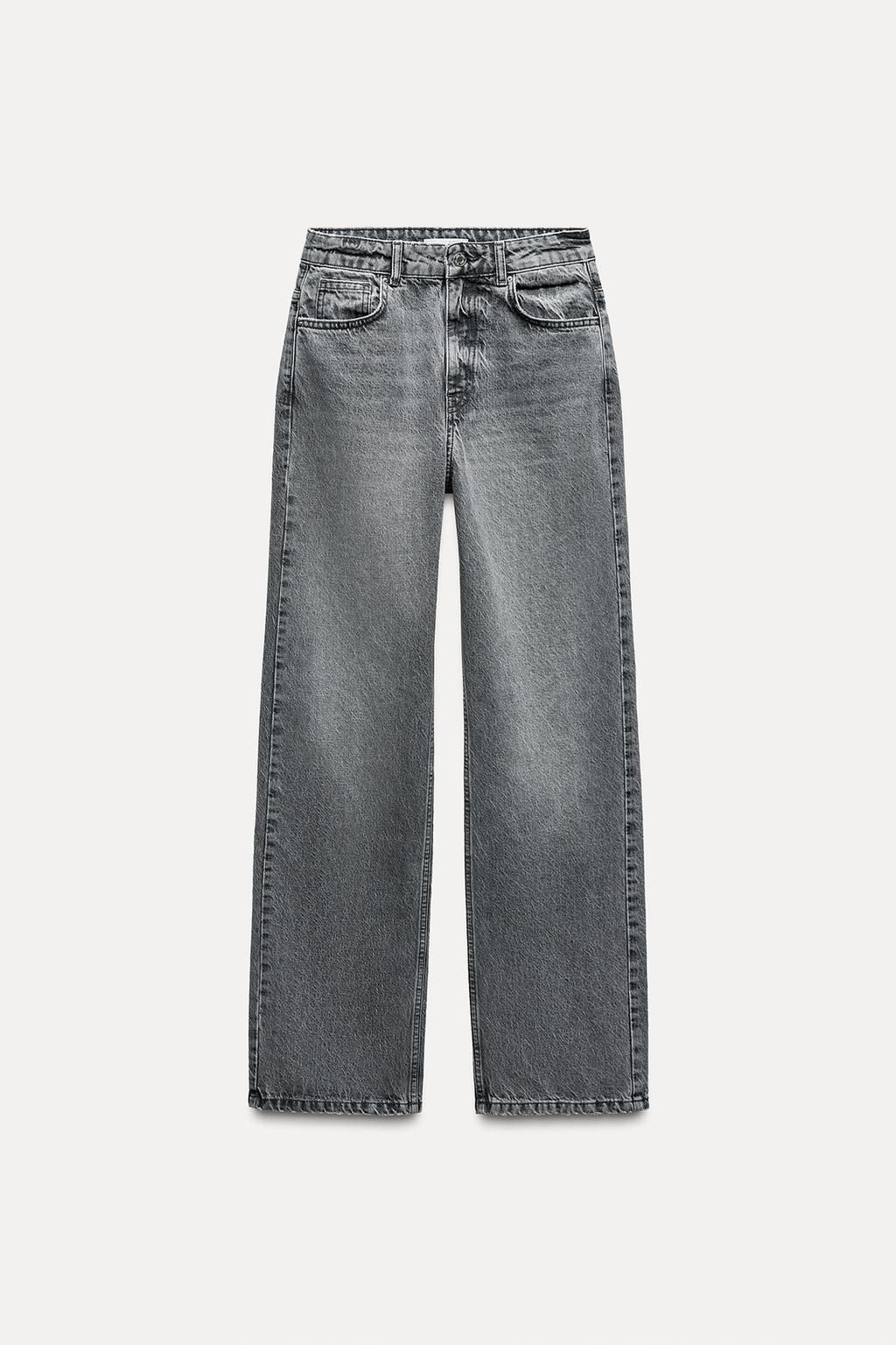 JEANS Z1975 STRAIGHT HIGH WAIST LONG LENGTH - Zara фото 13