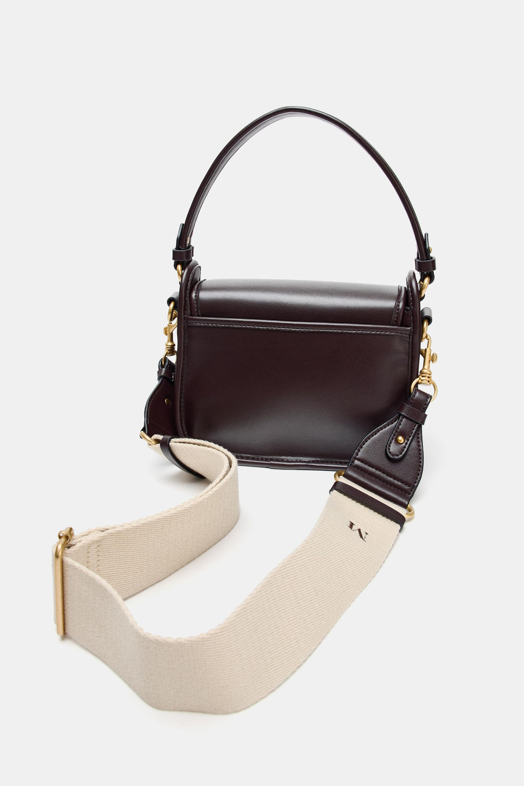 CROSSBODY BAG WITH CLASP DETAIL - Zara фото 8