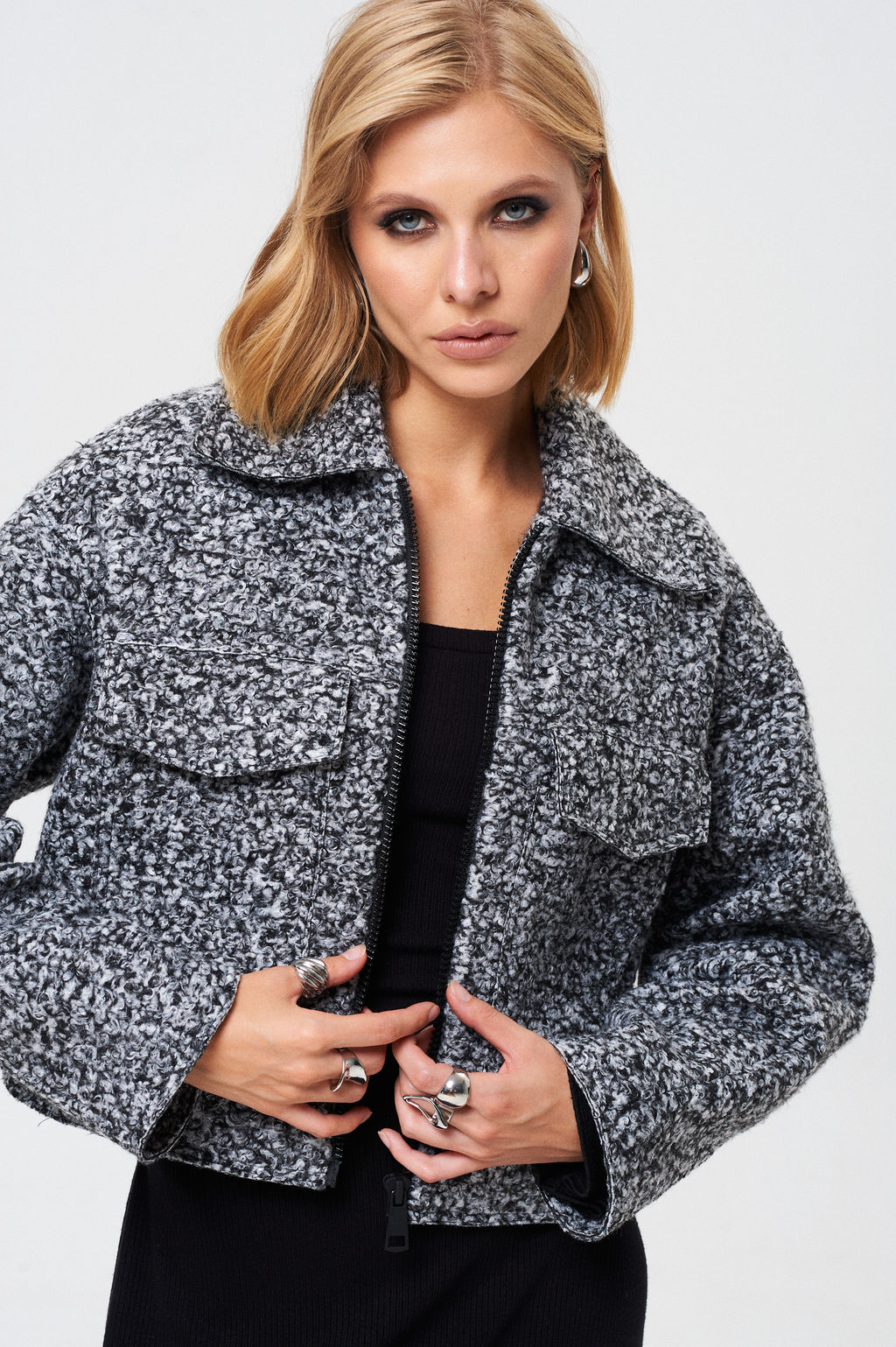 Жакет укороченный
