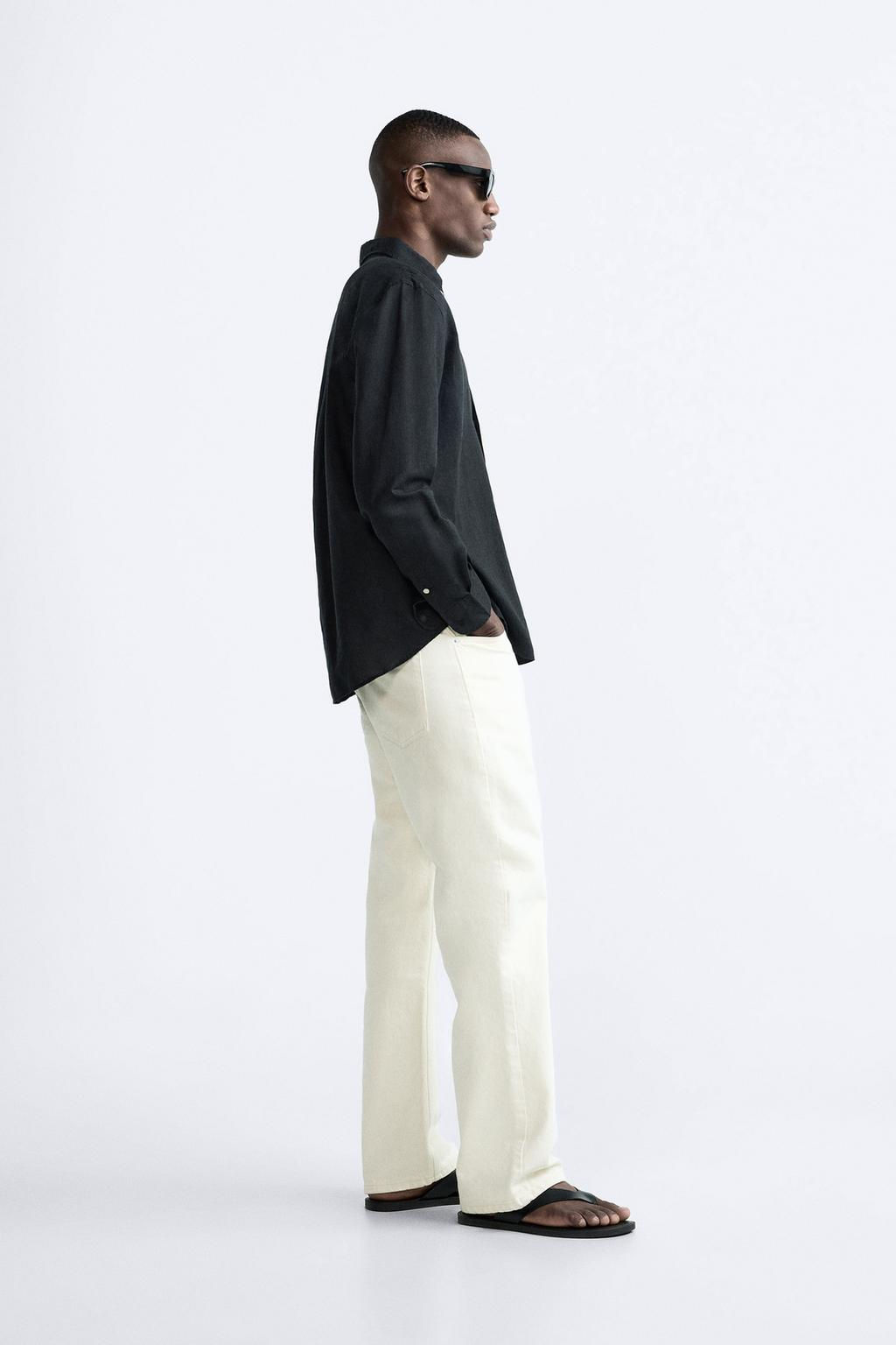 ZARA PAMUKLU KETEN G?MLEK фото 30