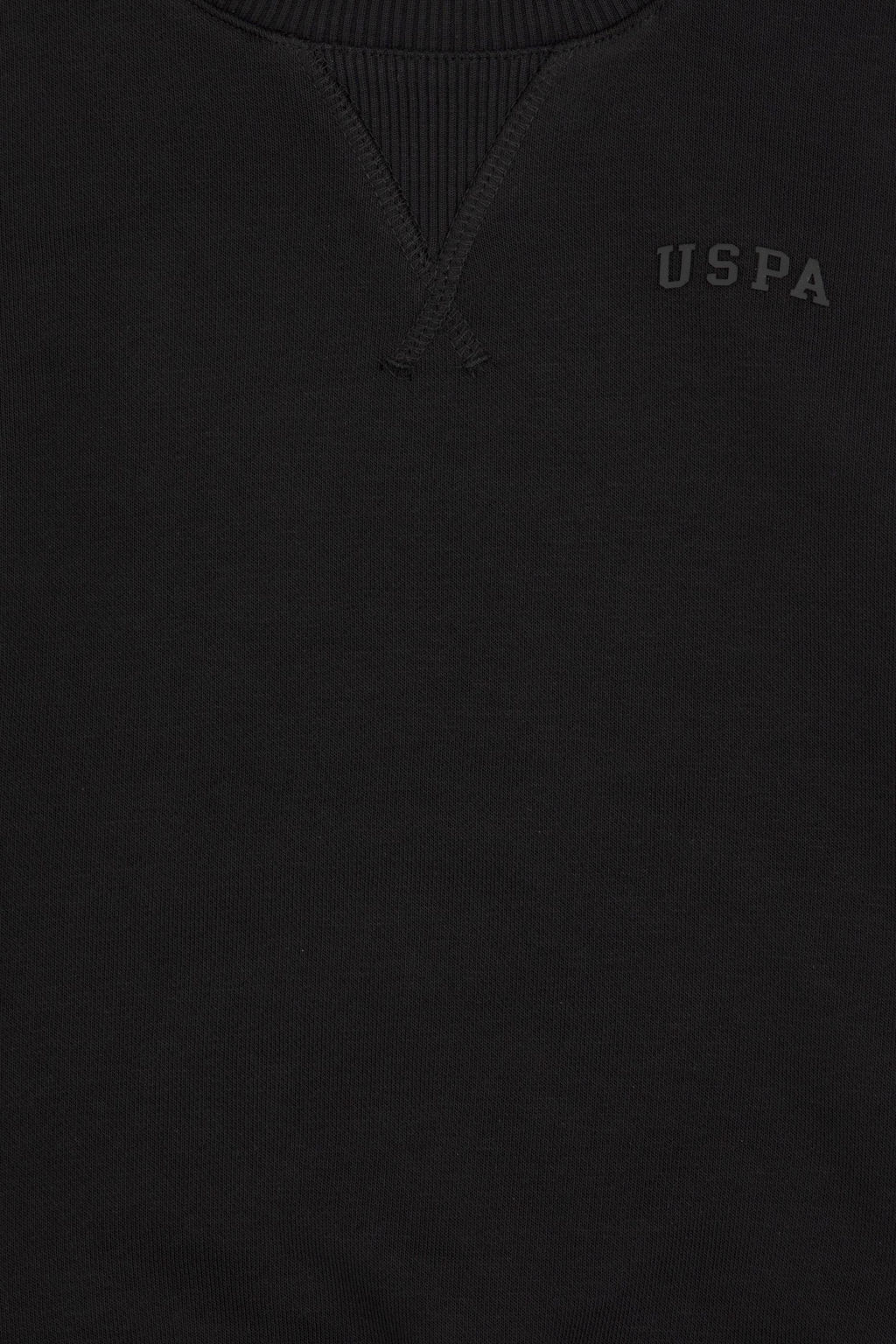 Erkek _ocuk Siyah Bisiklet Yaka Basic Sweatshirt - U.s. polo assn фото 4