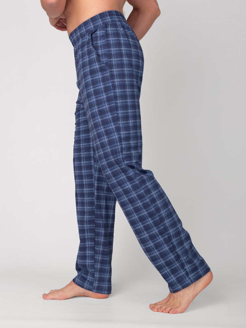 Брюки мужские кулирка "ДЕНИМ" ИНДИГО