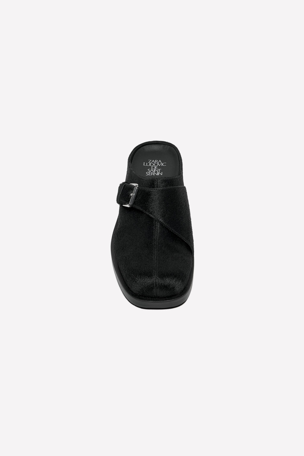 LUDOVIC DE SAINT SERNIN x ZARA LEATHER CLOGS  фото 4