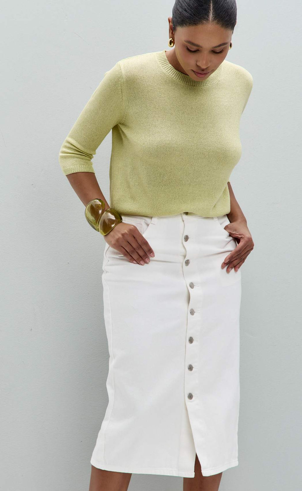 Юбка P612-0218 white - Primm фото 7