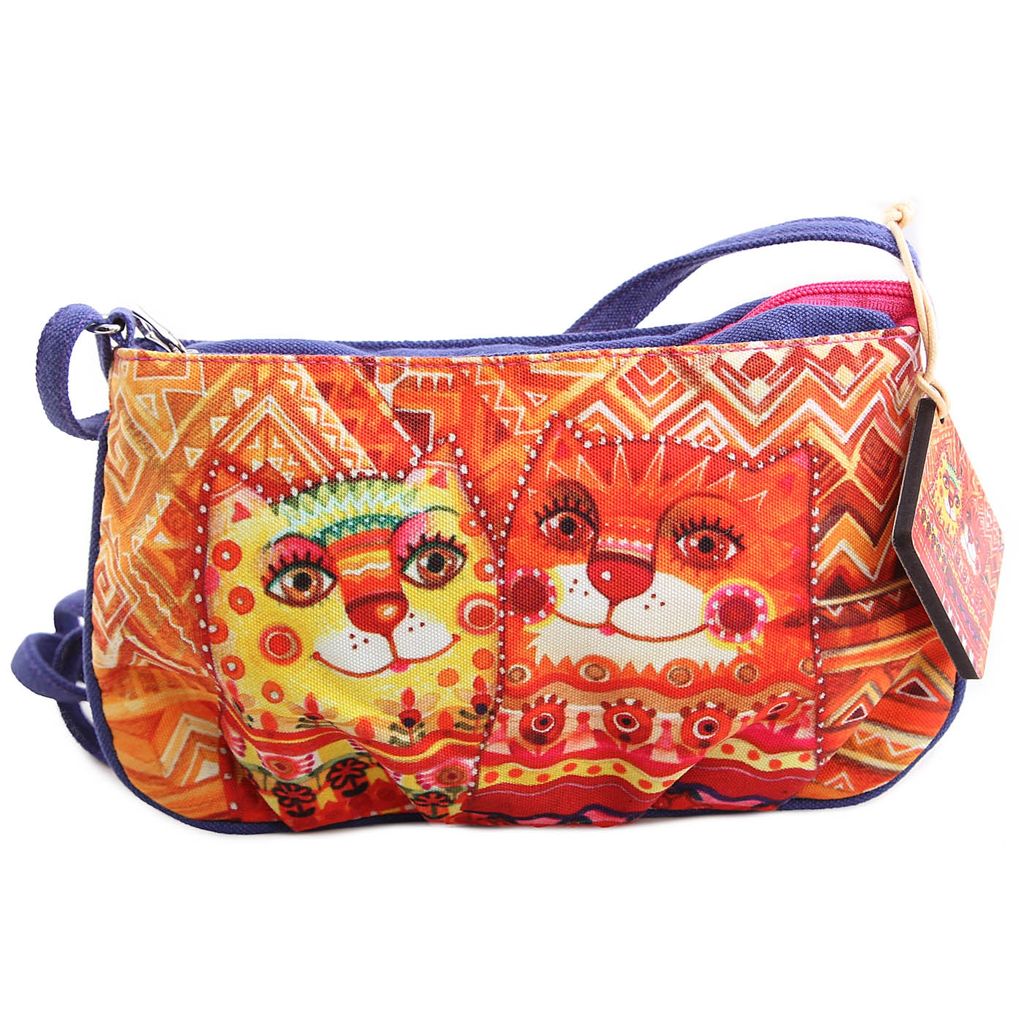 Сумка хлопок с декор. отделкой № АВ4555 - Ганг фото 2