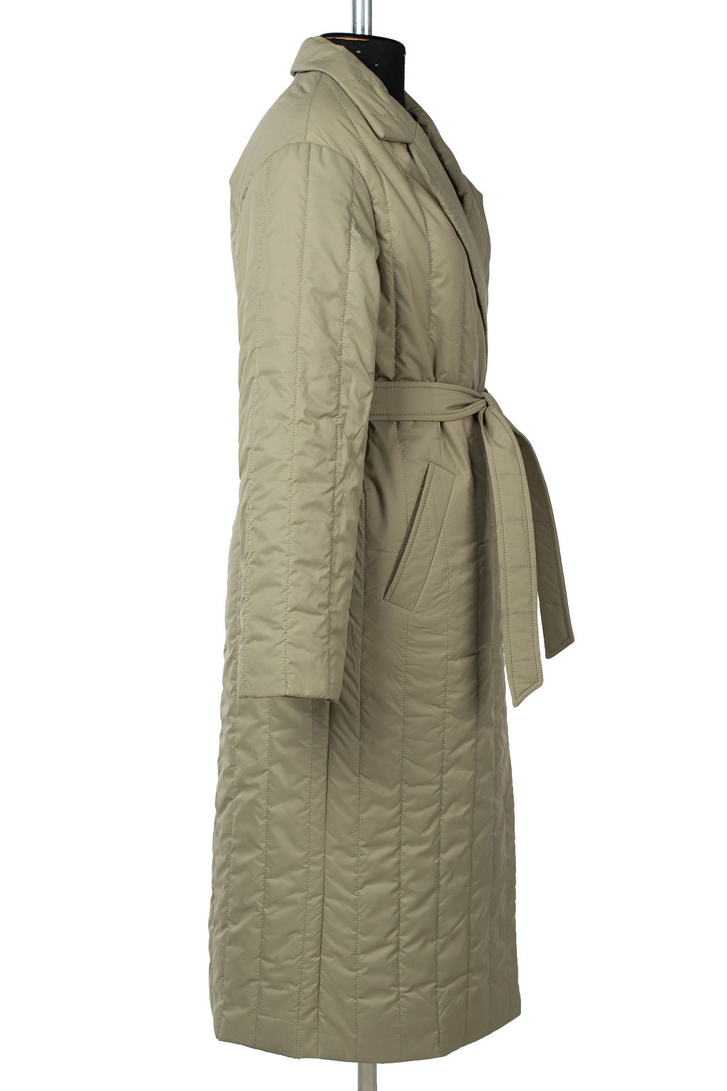 Пальто женское демисезонное (пояс) - El podio фото 9