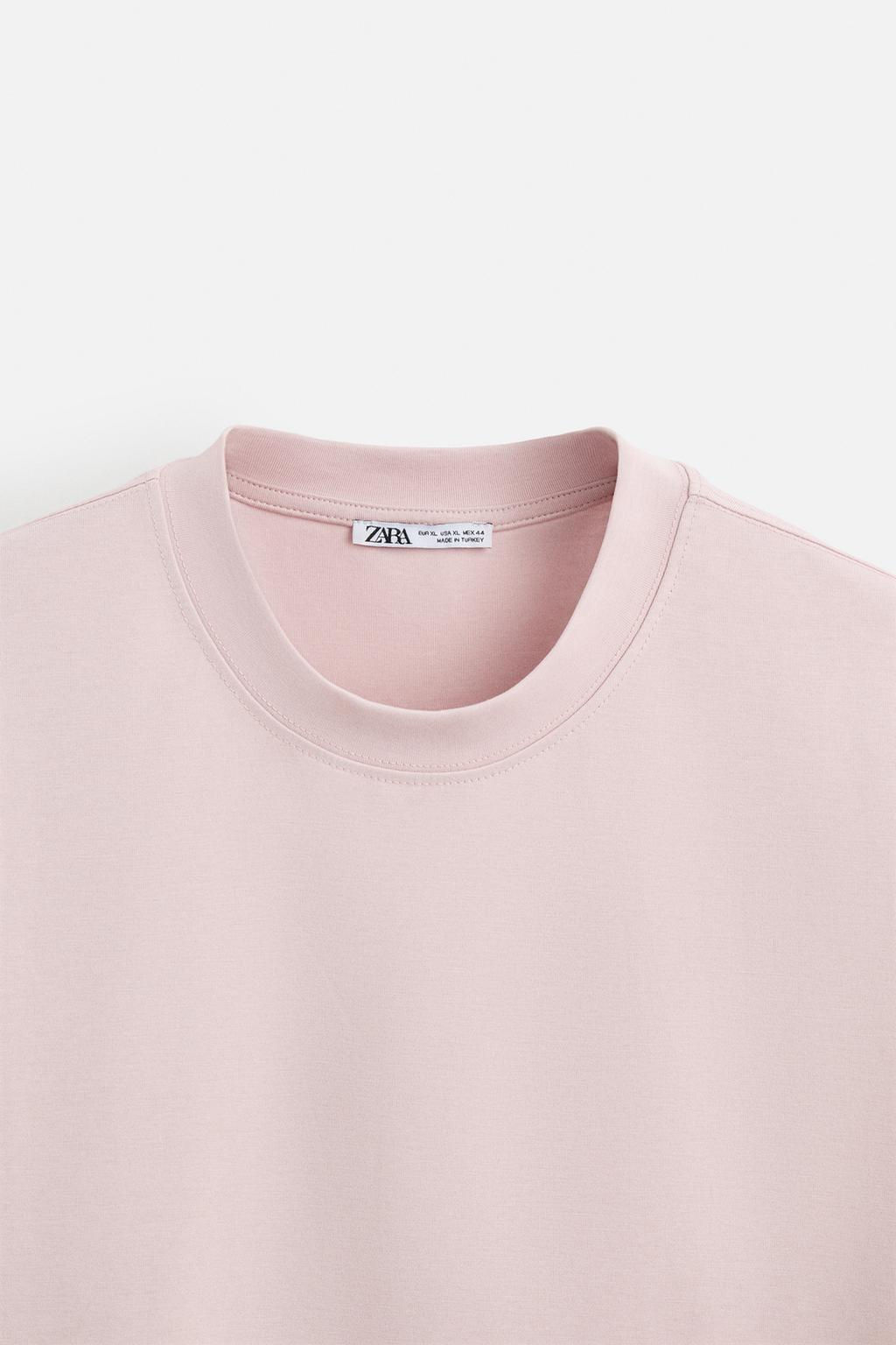 BASIC REGULAR FIT T-SHIRT - Zara фото 61