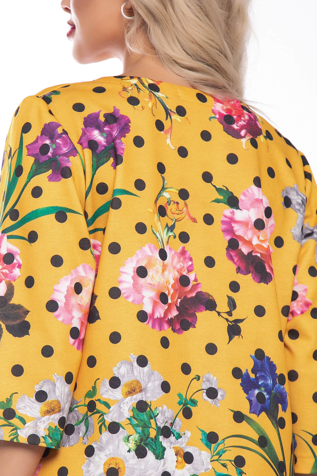 Платье Аэлита (цветы на желтом) П7158 - Lt collection фото 5