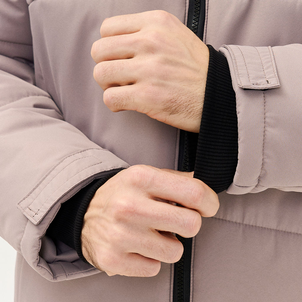 RODOS Куртка зимняя мужская М-303 Бежевый  фото 10