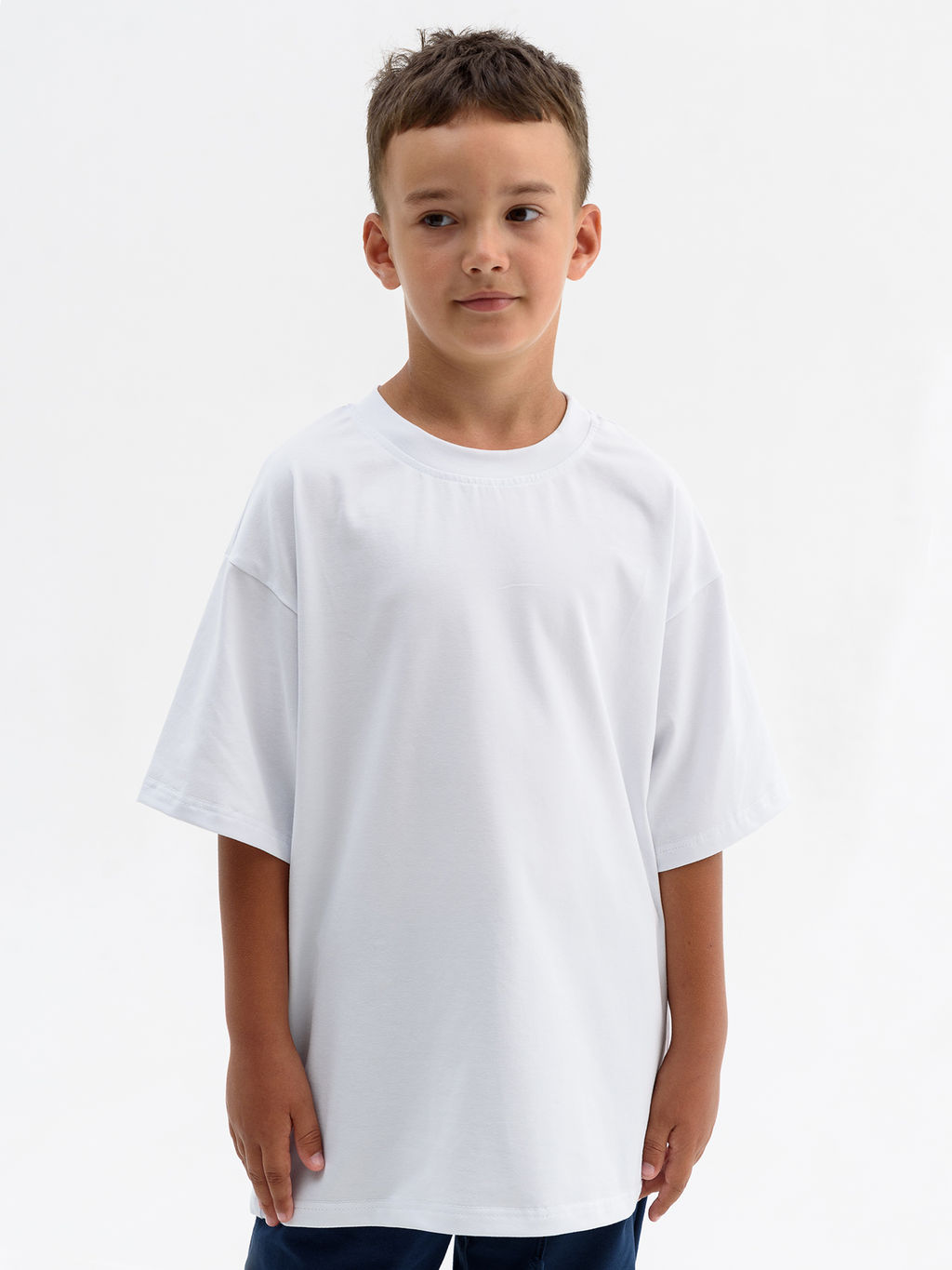 Футболка Оверсайз белая 2241 (1) - Росхалат фото 8