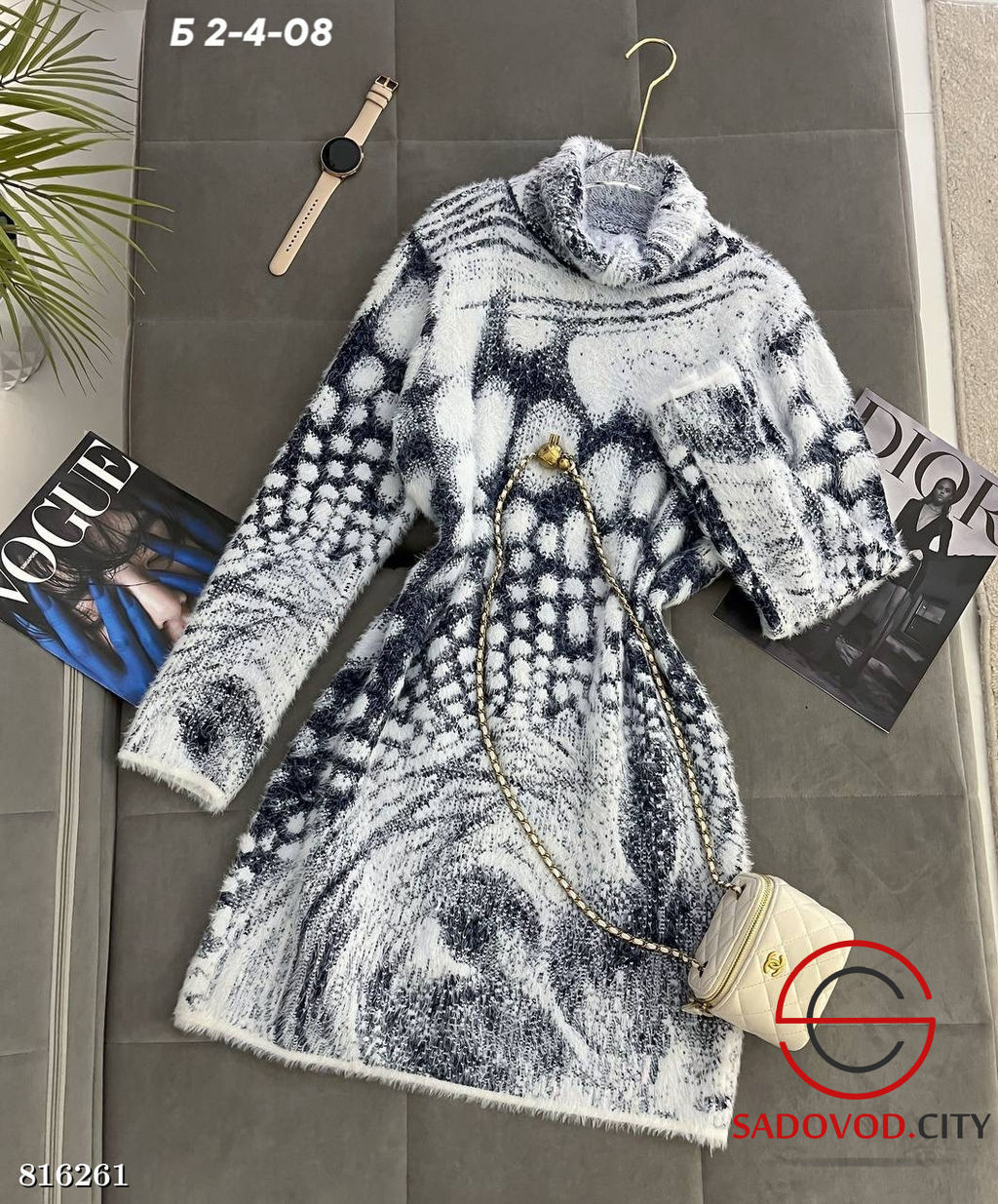 Туника свитер с длинными горловинами - Bruno фото 10