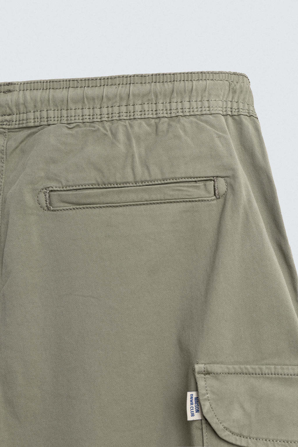 BERMUDA CARGO RELAXED FIT LAVADO / Khaki - Zara фото 10