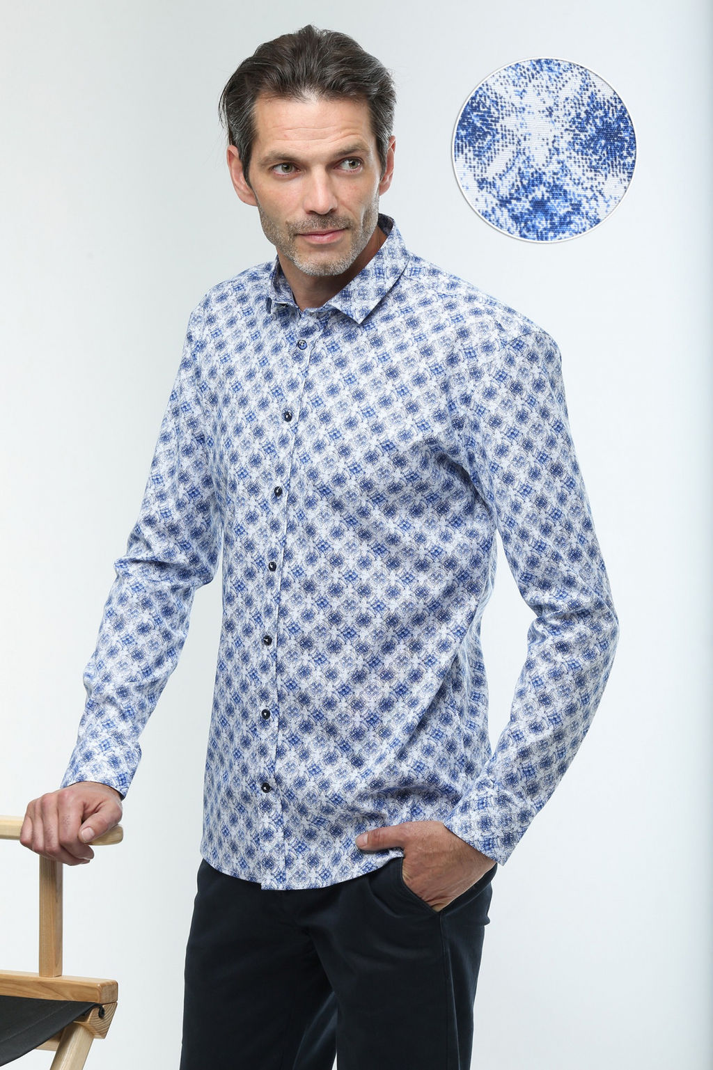 Рубашка 22-59-Т-01 - Nicolo angi фото 2