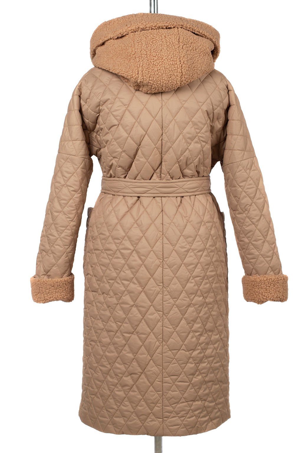 05-2133 Куртка женская зимняя (пояс) - El podio фото 9