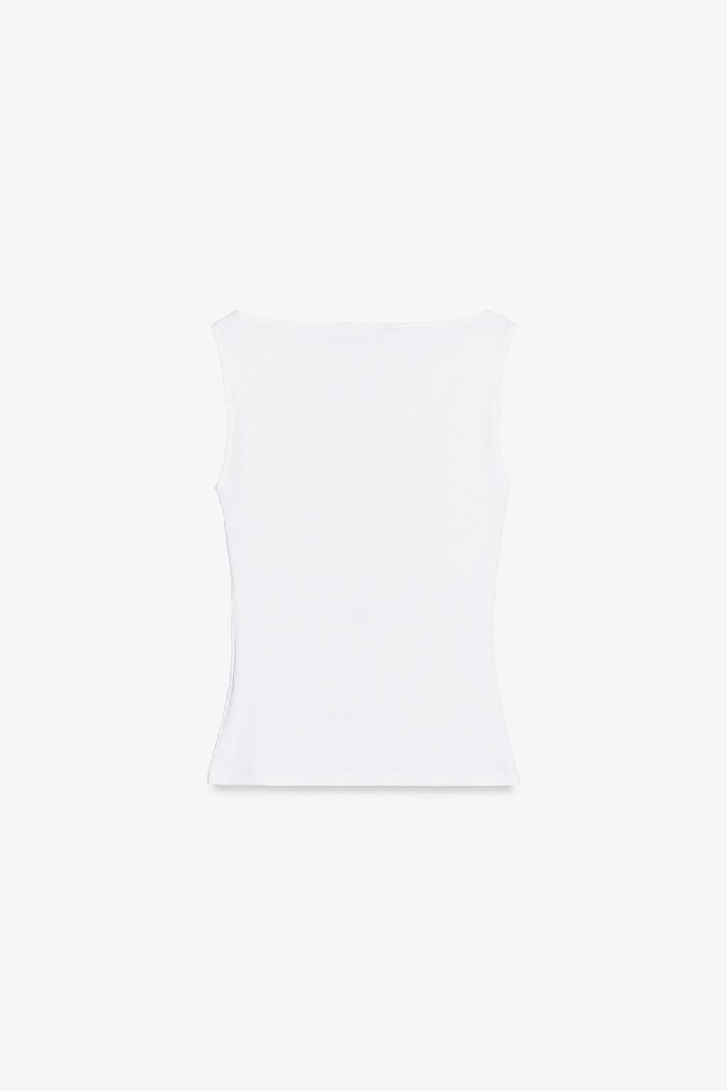 RIBBED TOP - Zara фото 17