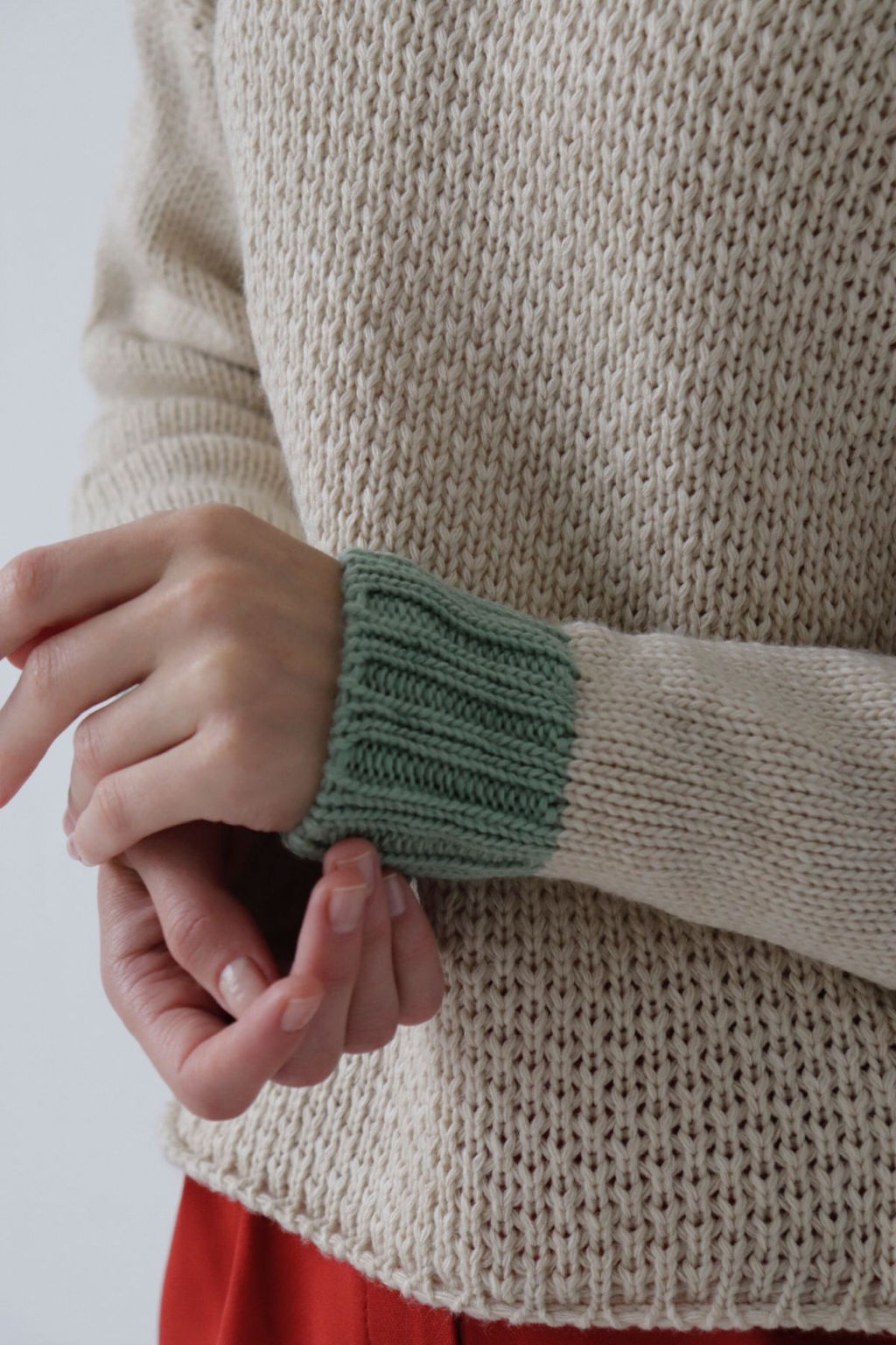 Martichelli Джемпер кремовый  фото 3